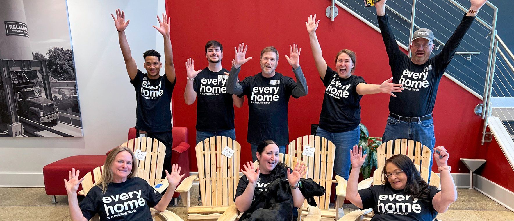 Adirondack Chair Build Day with Habitat for Humanity Metro MD